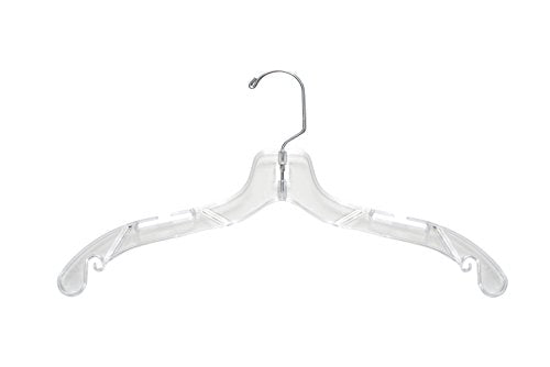 NAHANCO 505 Plastic Dress Hanger, Middle Heavy Weight, 17