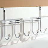 Shop for ecorelation york over door storage rack organizer hooks for coats hats robes clothes or towels