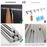 Results homeideas 16 inch coat hook sus304 stainless steel wall mounted coat rack bath towel hook with 6 heavy duty hooks brushed finish