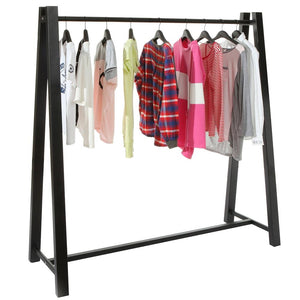 Heavy Duty Metal Clothing Hanger Storage Organizer / A-Frame Freestanding Garment Rack, 60-Inch
