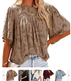 Solid Textured Top for $20.99 (was $55.99).
