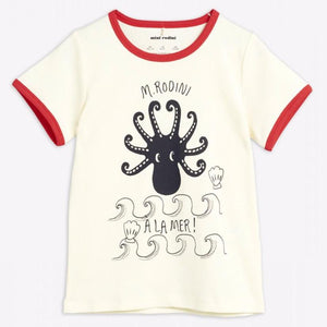 Red Octopus SS Tee