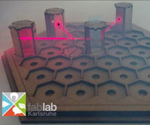 Laser Labyrinth #phablabs