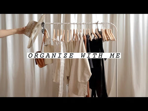 Showing you how I organize my spring an summer clothing rack in today's video