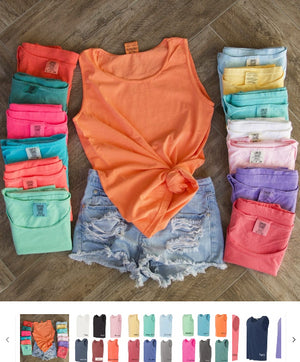 Order Here–> Cute Comfy Lounge Tanks for $12.99 (was $19.99) 2 days only.