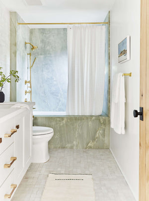 Mountain House Reveal: The Riskiest Bathroom I Designed—With a “How I’m Feeling Now” Update