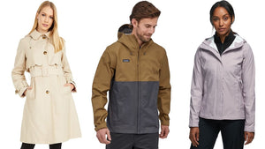 12 women’s and men’s raincoats that will actually keep you dry