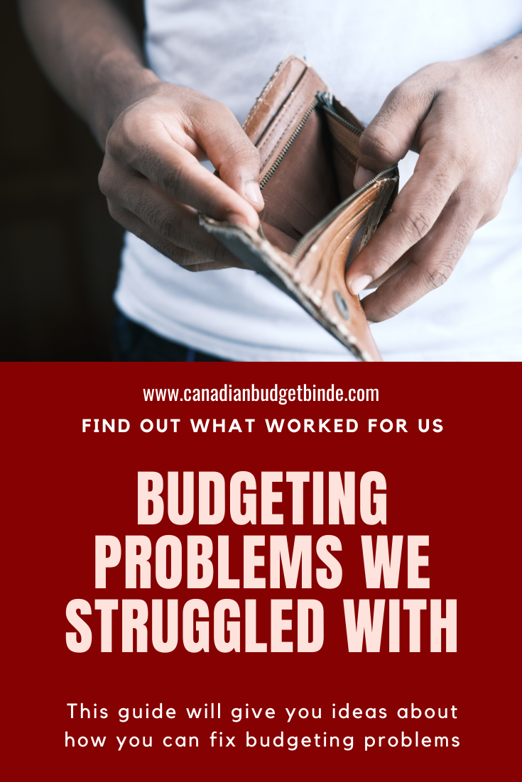 Budgeting Problems We Struggled With Sept 2021 Budget Update