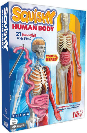 SmartLab Toys Squishy Human Body with 21 Removable Body Parts Only $8.99