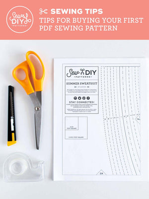 Tips for buying your first pdf sewing pattern