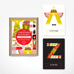 Christmas Alphabet Flash Cards by The Jam Tart