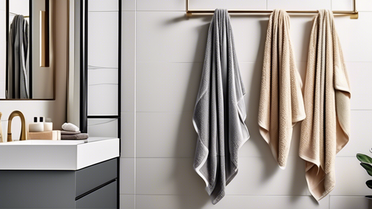 An array of towel bars in various styles, finishes, and configurations, showcasing their functionality and versatility in different bathroom settings.