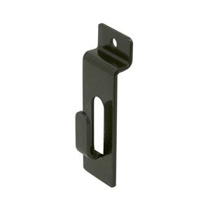 Slatwall Notch Picture Hanger Utility Peg Hook Lot of 10 - New Black