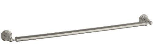 Storage kohler k 13110 bn pinstripe 30 inch bathroom towel bar vibrant brushed nickel