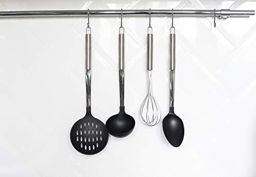 Top kitovet stainless steel hooks s shaped hooks pot hooks s hooks heavy duty pot rack hooks stainless steel hook pan hooks shelf hook kitchen towel hooks stainless hook