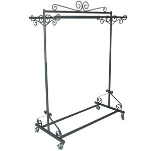 Boutique rolling rack