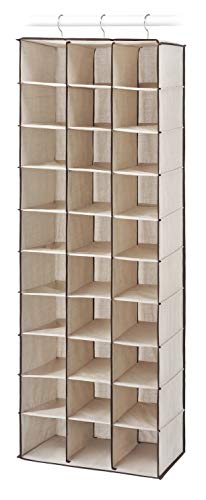 Whitmor 30 Section Hanging Shoe Shelves