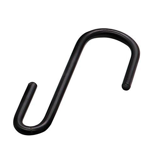 Selection 30 pack esfun heavy duty s hooks black s shaped hooks hanging hangers pan pot holder rack hooks for kitchenware spoons pans pots utensils clothes bags towels plants