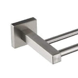 Heavy duty tower hanger towel bar cool contemporary stainless steel iron 1pc double wall mounted 1