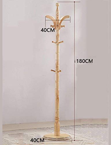 PLLP Drying Rack Hangers Coat Rack Solid Wood Three Legs Hangers Floor Hangers Bedroom Simple Clothing Rack 180Cm Clothes Rack