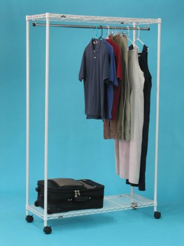 InterMETRO Special PrePacks White Garment Rack