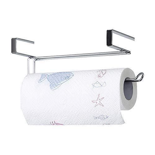 Save paper towel holder under cabinet caliamary cabinet hanging toilet paper towel holder stainless steel kitchen paper towel holder silver rolls rack organizer tissue hanger 11 8 x 4 13 silver