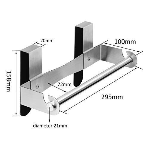 Online shopping hasen under cabinet paper towel holder paper towel hanger brushed stainless steel paper towel rack kitchen paper towel holder no screws needed