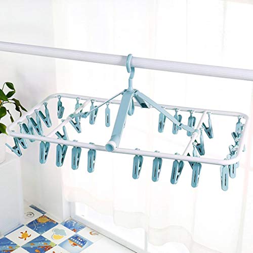 LE Baby Drying Rack,Hanging Socks Hanger Multi-Function Clip Baby Child Household Round Drying Rack Underwear Rack G