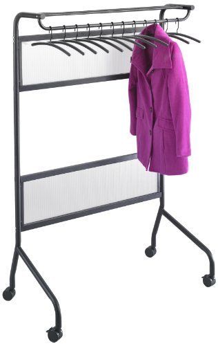 Safco Products 4601BL Impromptu Garment Rack, Black