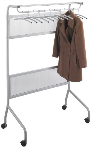 Safco Products 4601GR Impromptu Garment Rack, Silver