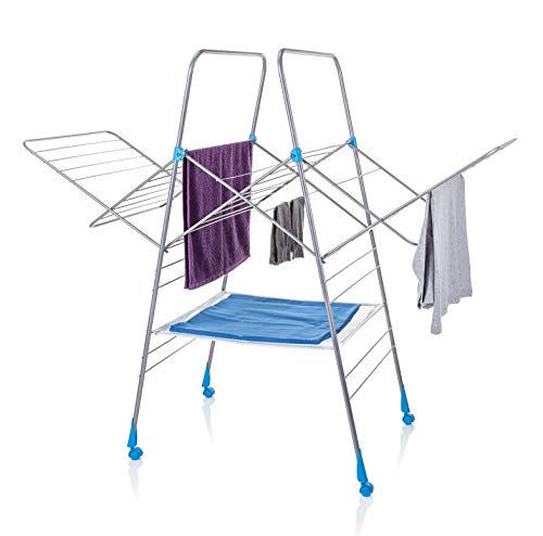 Minky Homecare Multi Dryer Drying Rack, 78', Silver