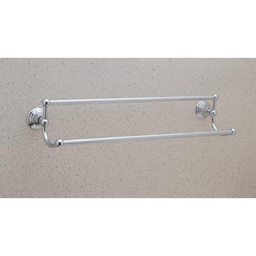 The best rohl rot20 24stn vin8pn rot20 24 country bath 24 double towel bar satin nickel