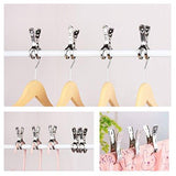 Results pingovox stainless steel clips utensil clips metal clothesline clothespins peg clamp for quilt photos beach towel jeans pants
