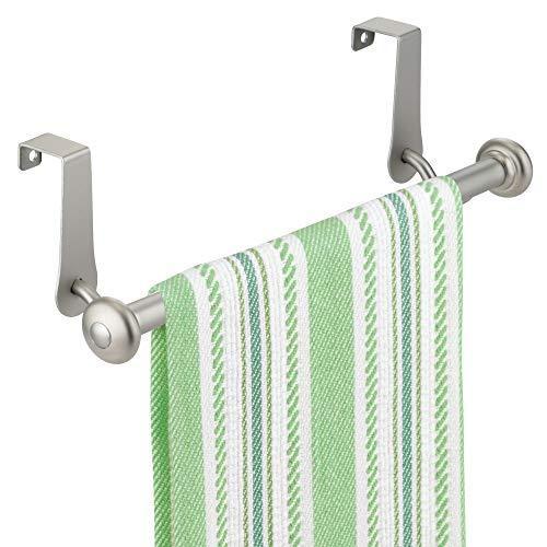 Shop for interdesign york over the cabinet kitchen dish towel bar holder satin