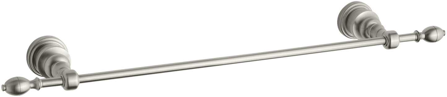 Select nice kohler k 6816 bn iv georges brass 18 inch towel bar vibrant brushed nickel