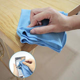 Selection auto care microfiber glass cleaning cloths towels for windows mirrors windshield computer screen tv tablets dishes camera lenses chemical free lint free scratch free 12x12 blue 8 pack