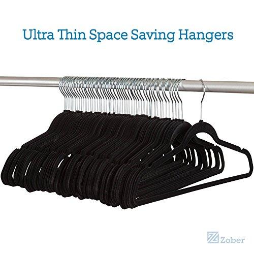 30 Pack: Premium Quality Space Saving Velvet Durable Clothing Hangers