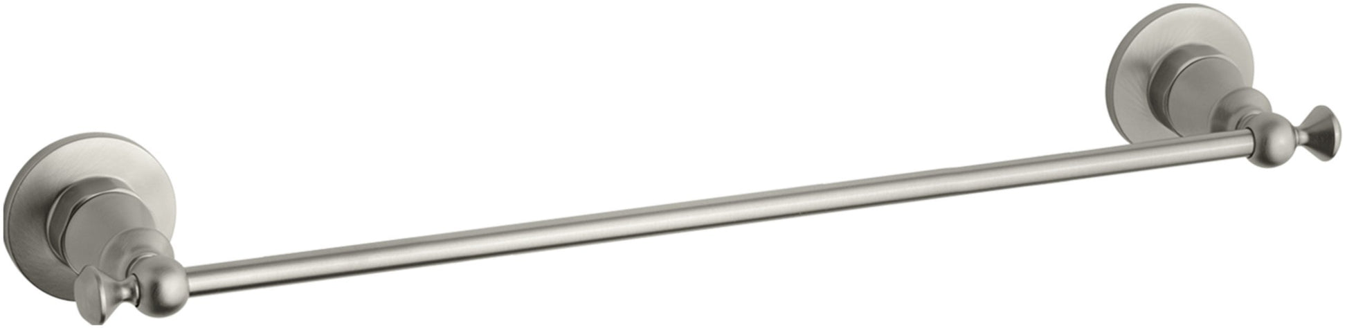 Exclusive kohler k 205 bn antique 18 inch towel bar vibrant brushed nickel