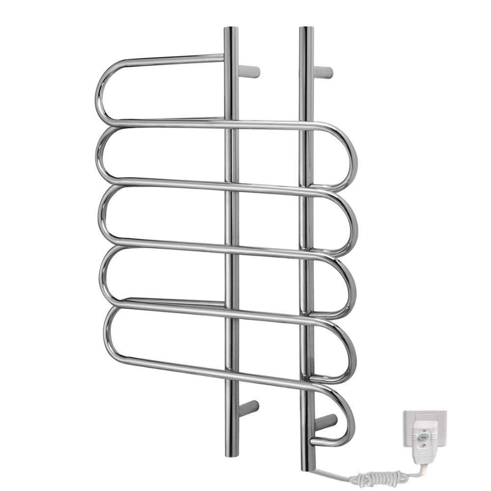 Budget tongtong wall mount towel warmers stainless steel electric heated warmer radiator towel rail bathroom 800 600 130mm 80w