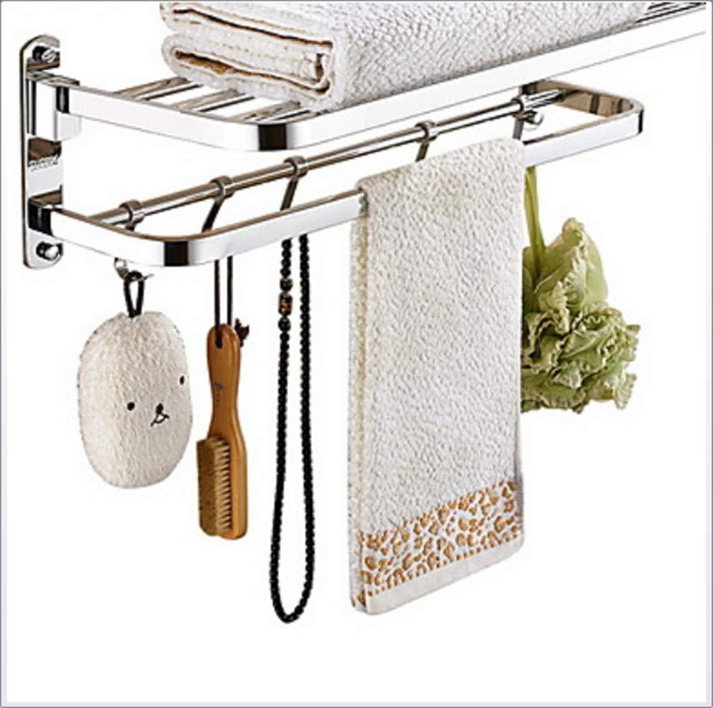 Selection tower hanger towel bar contemporary stainless steel iron 1pc double wall mounted