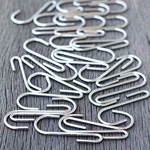 Discover the best 10 pack 3 5 inches s shape chrome finish hanging hooks for kitchenware pots utensils plants towels gardening tools clothes