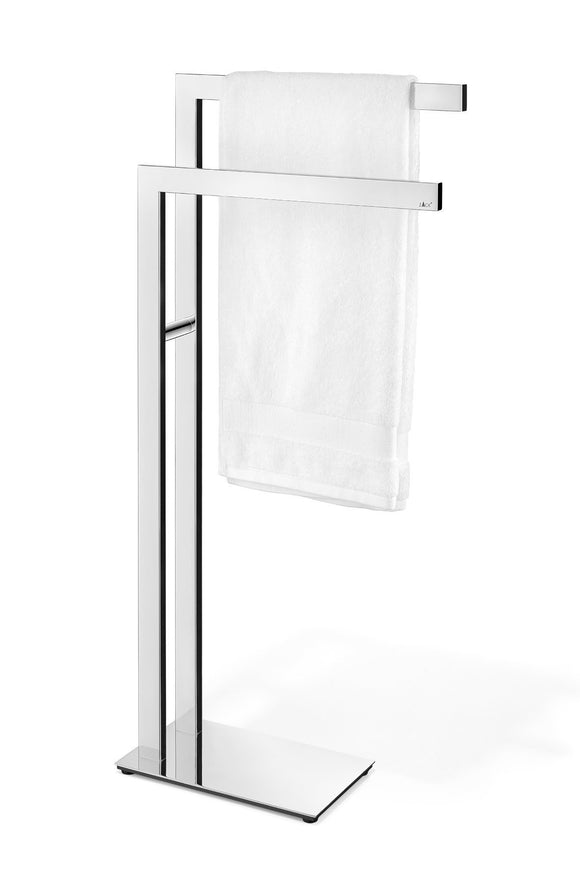 Discover zack 40046 towel stand stainless steel metallic