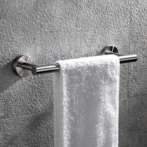 Selection hoooh bath towel bar 12 inch stainless steel towel rack for bathroom kitchen towel holder wall mount brushed finish a100l30 bn