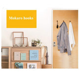 Select nice mokaro towel adhesive hooks stainless steel damage free hanging hooks mini 18 hooks rectangle
