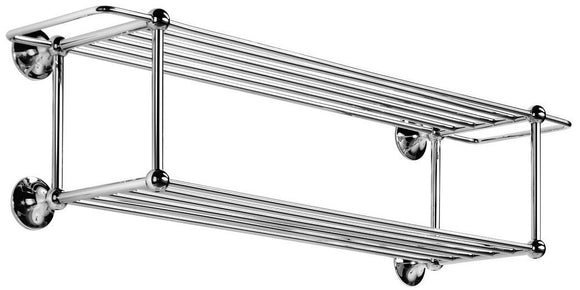 Featured ws bath collections venessia collection double towel rack 29 9 polished chrome