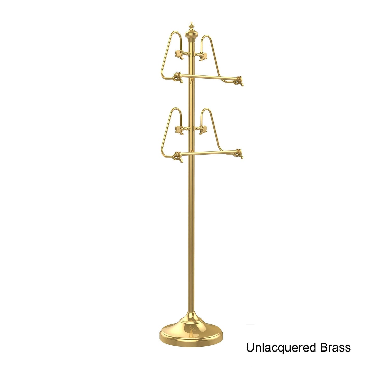 Save on allied brass ts 6 sn 49 inch towel stand with 2 17 inch bars satin nickel