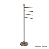 Products allied precision industries allied brass ts 4l sn towel stand with 4 12 inch arms satin nickel