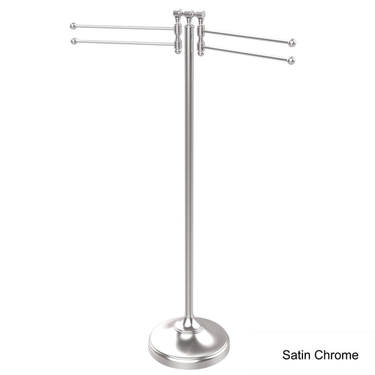 Storage allied brass rwm 8 pni floor towel stand polished nickel