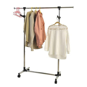 Garment Rack With Valet Hooks