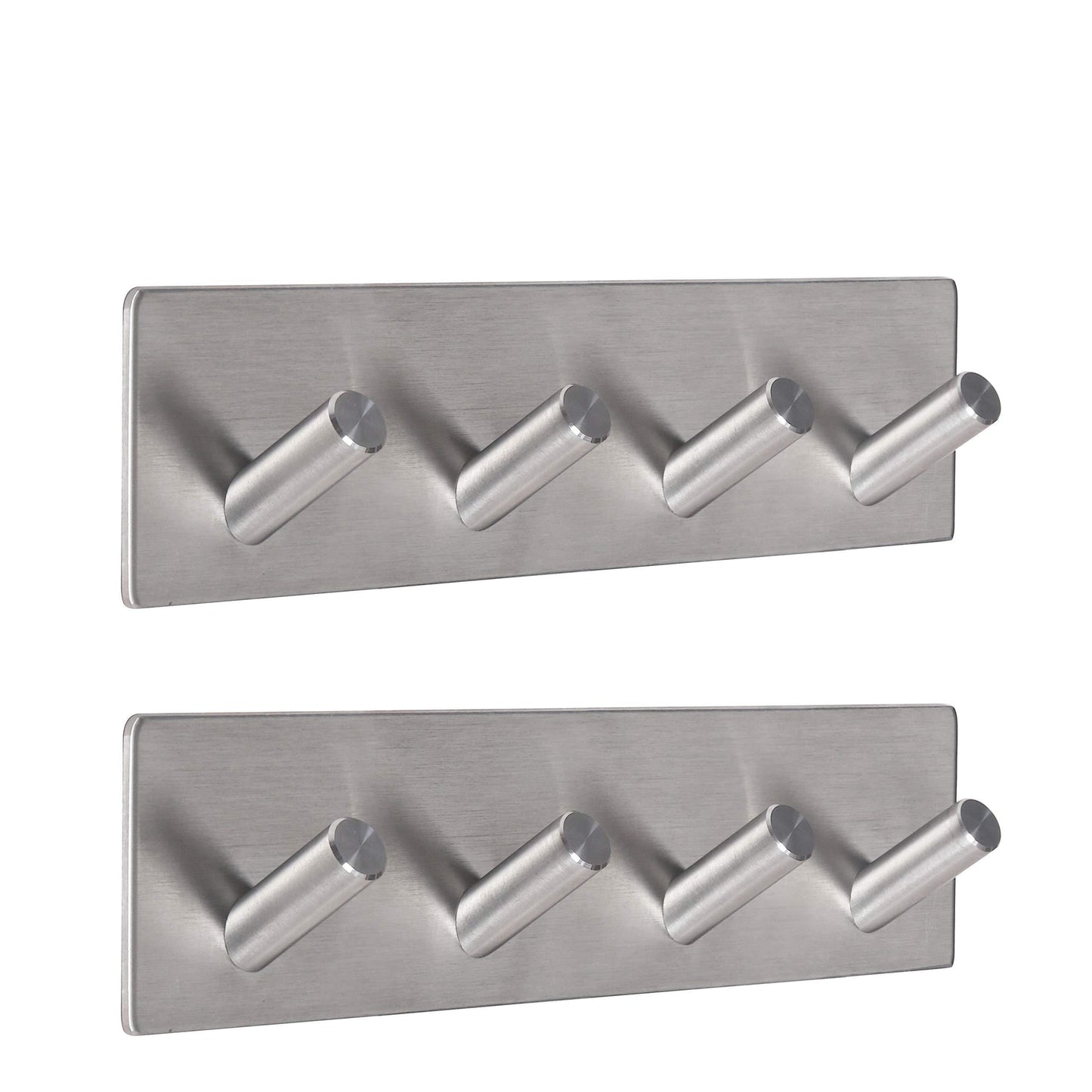 Latest webi adhesive hooks heavy duty stainless steel sticky utility wall hooks for towel loofahs belt scarves purses hats keys holder no nail waterproof 2 packs